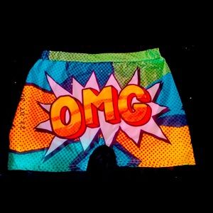 Woman Summer Shorts Letter & Camouflage Print